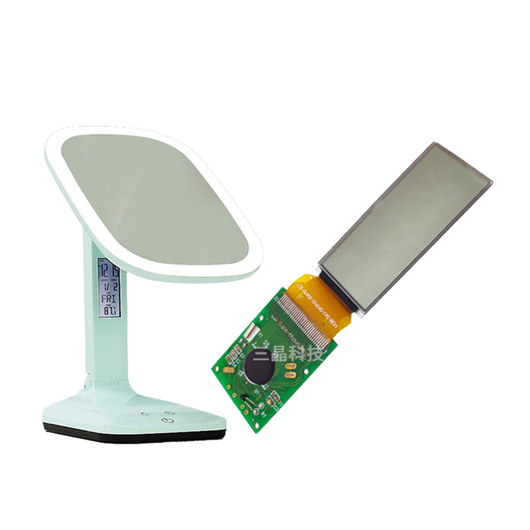  LED化妆镜子台灯多功能学习照明带万年历温度液晶显示屏PCB电路板